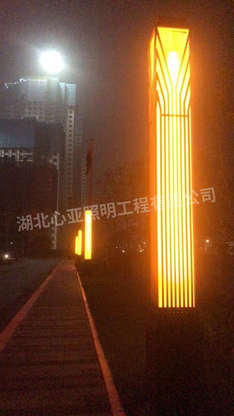 湖北昌耀新材料公司景觀燈照明項(xiàng)目