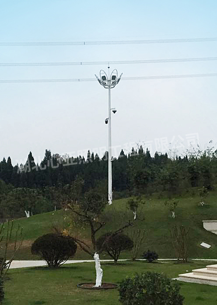 湖北稻花香集團(tuán)蔡府莊園園林中桿燈3
