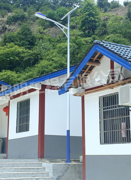 宜昌長陽金家壩太陽能路燈照明項(xiàng)目