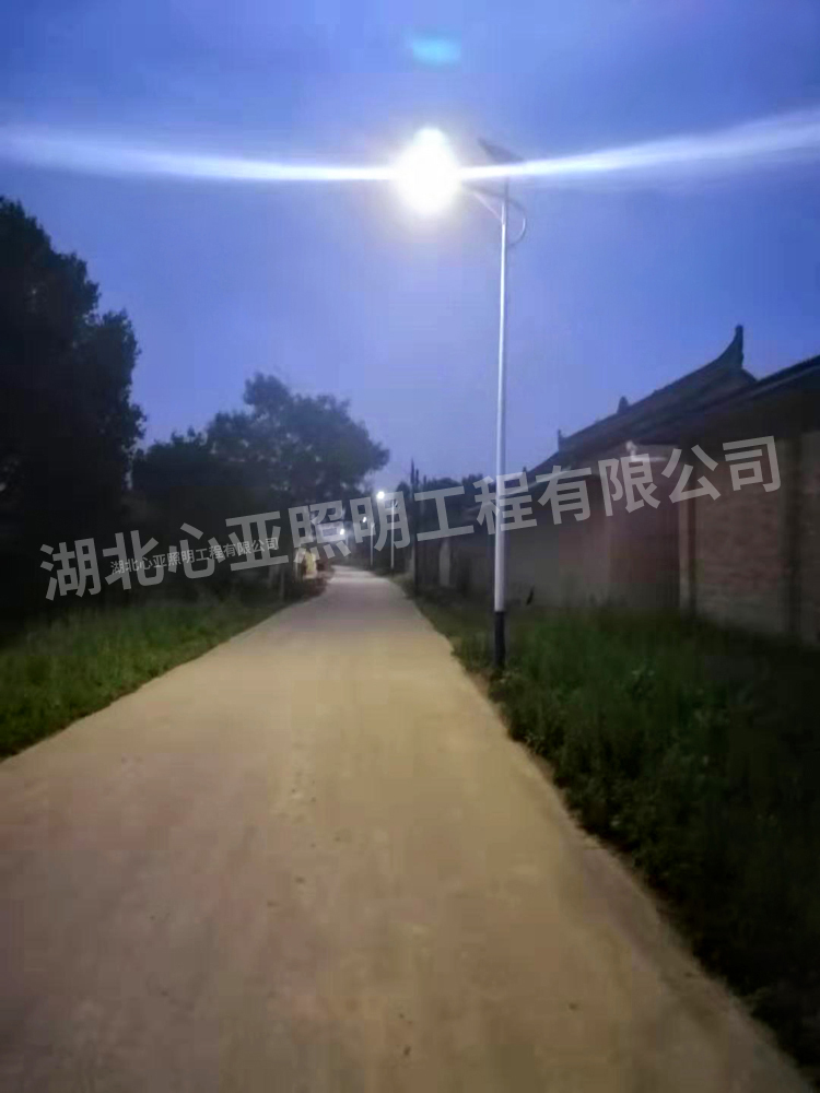 甘肅省慶陽市寧縣中村鎮(zhèn)新源村太陽能路項(xiàng)目