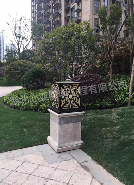 宜昌城東大道恒大帝景照明項目