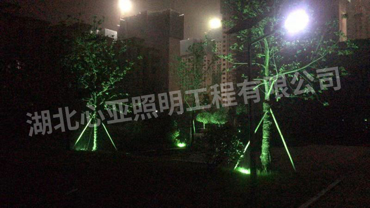 湖北昌耀新材料公司景觀燈照明項(xiàng)目