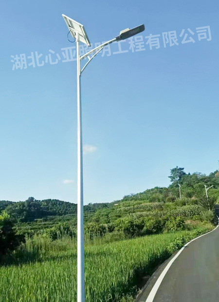 重慶墊江縣杠家鎮(zhèn)太陽(yáng)能路燈照明項(xiàng)目
