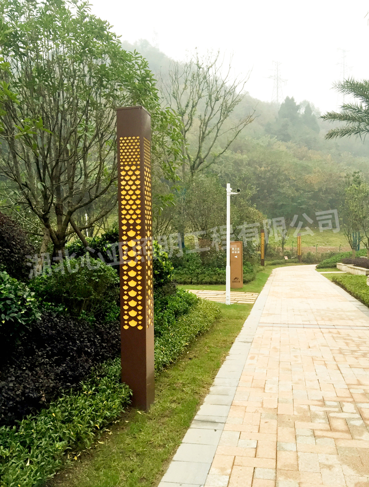 均瑤集團(tuán)御景天地小區(qū)園林景觀燈3