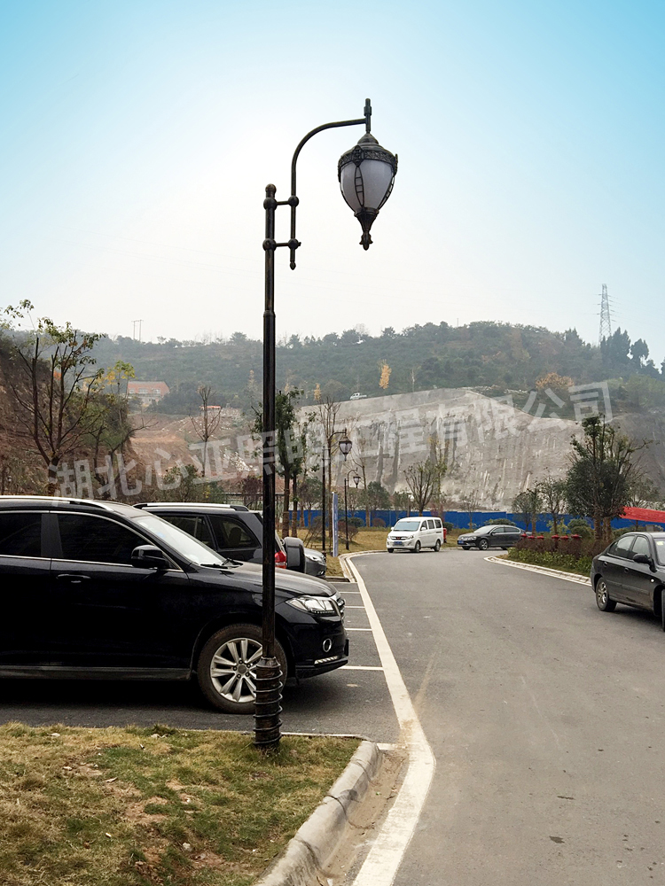 宜昌市夷陵區(qū)玫瑰城歐式庭院燈