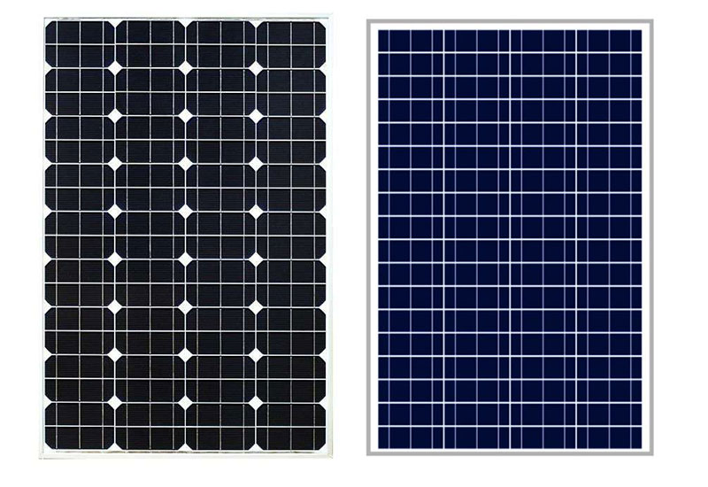太陽能路燈的太陽能電池板是多晶硅好，還是單晶硅好？