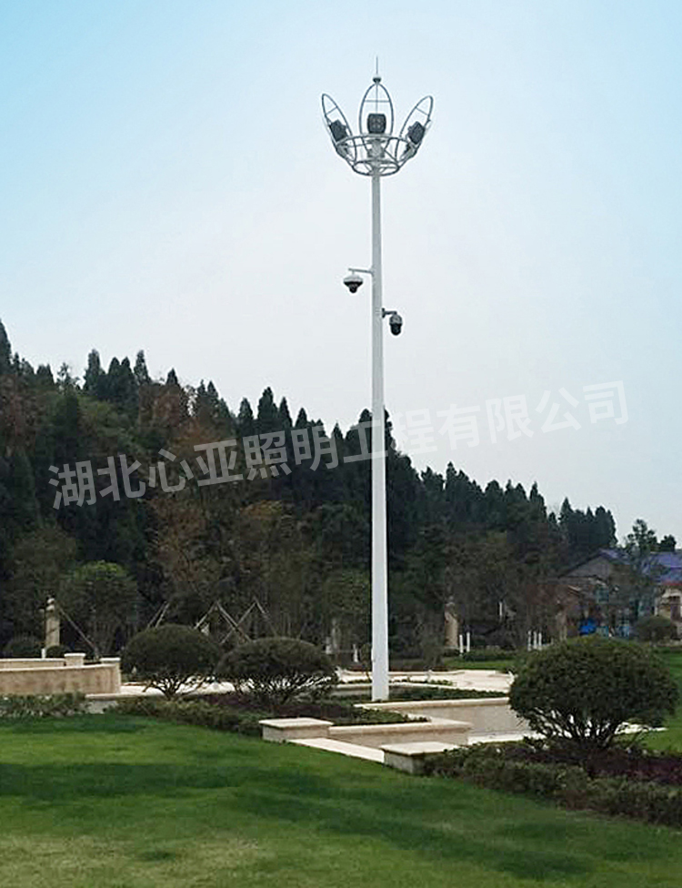 湖北稻花香集團(tuán)蔡府莊園園林中桿燈2