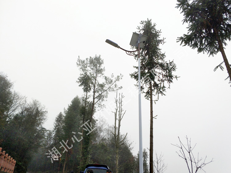 宜昌五峰縣北風亞隧道路燈改造照明項目